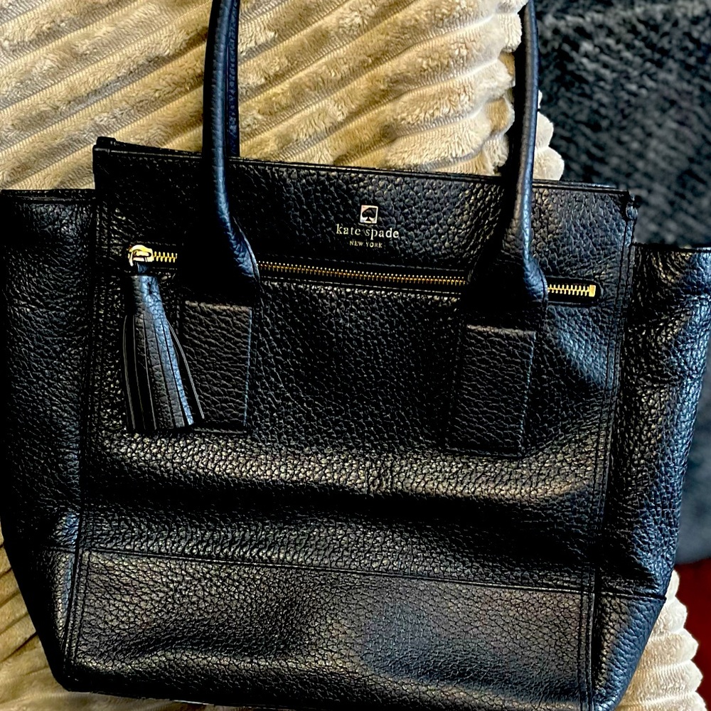 Beautiful Kate Spade handbag black leather